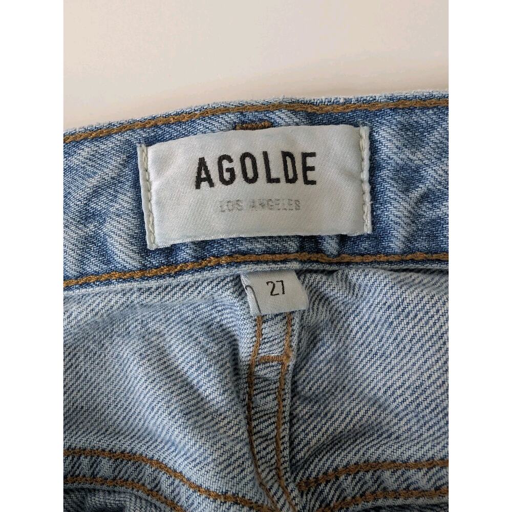 AGOLDE Jamie High Rise Classic in Spectator Blue Size 27 - Picture 10 of 14